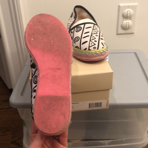 Sophia Webster flat espadrilles in box with dust bag size 38 (8) - Picture 4 of 5
